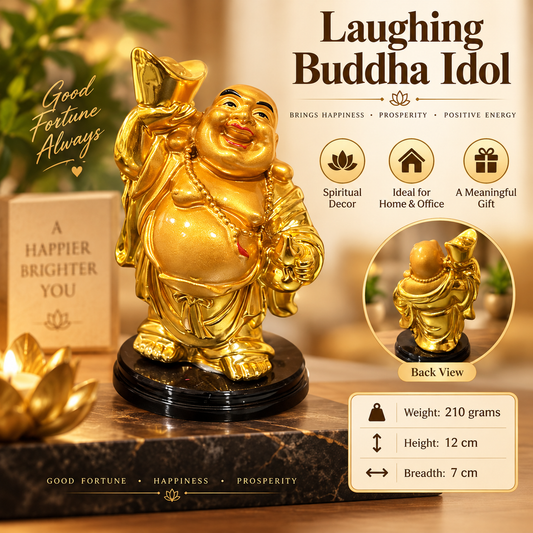 Laughing Buddha Idol
