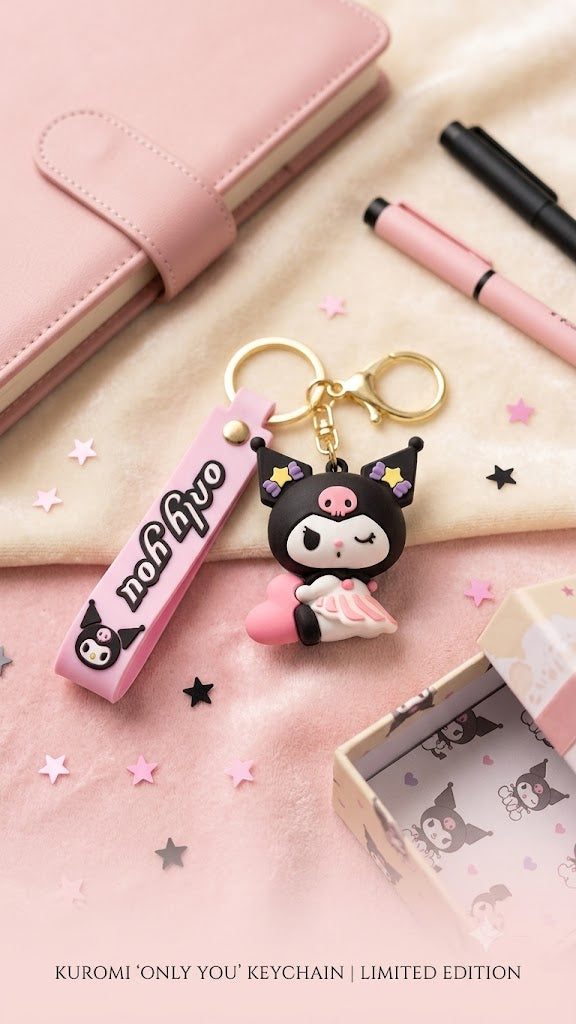 Kuromi Keychain