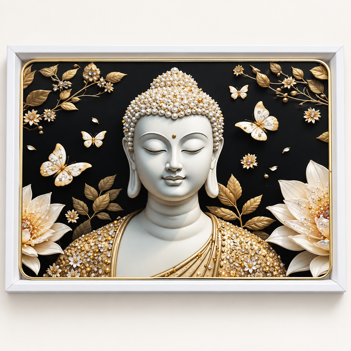 Gautam Buddha Photo Frame Premium 12 * 18