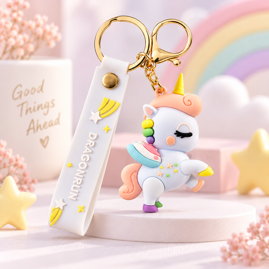 Unicorn Keychain