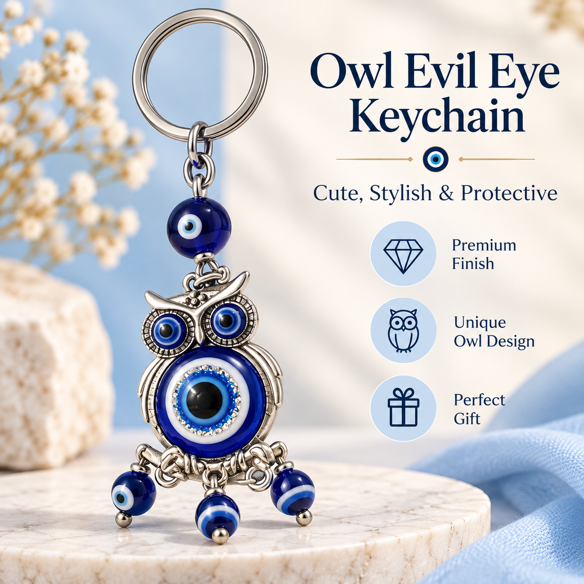 Evil Eye Keychains
