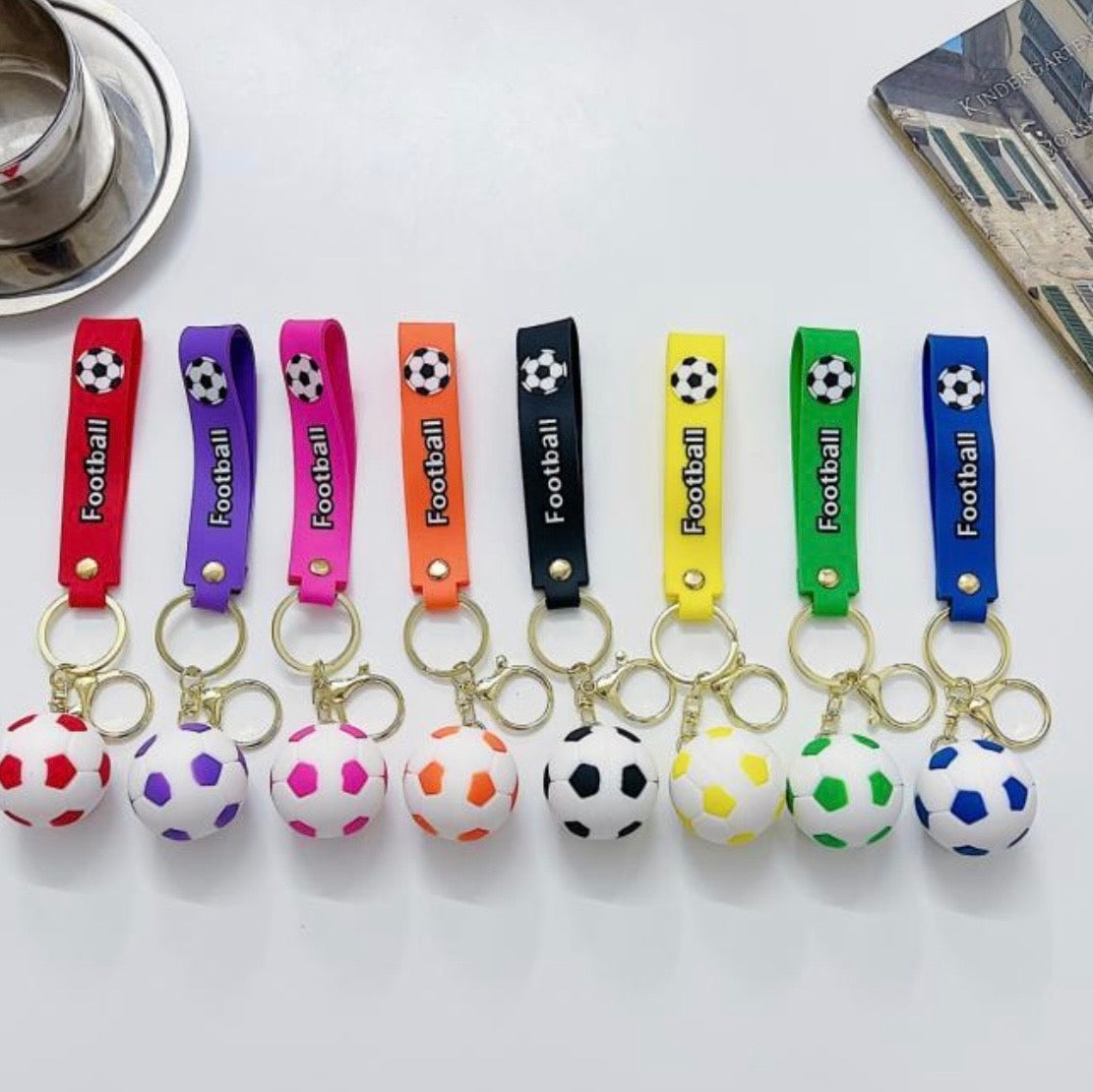 Football keychain