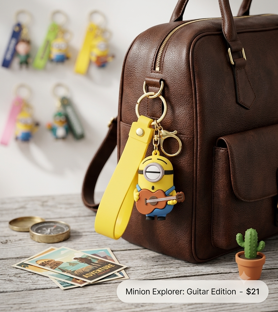 Minions keychain