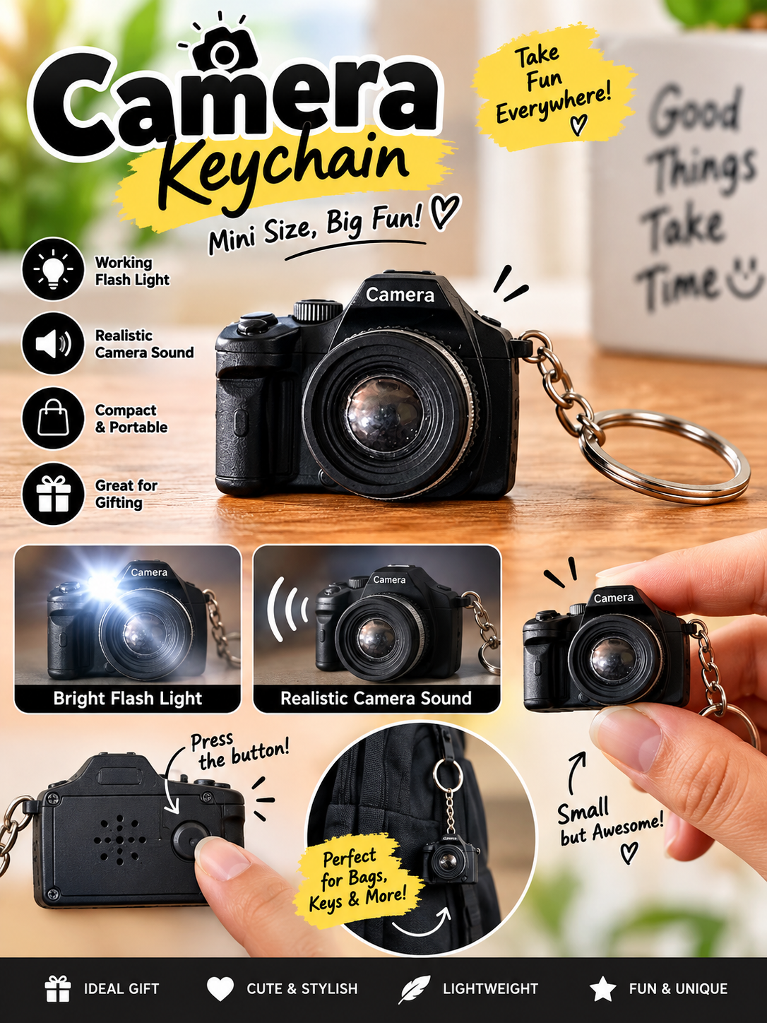 Camera Keychain