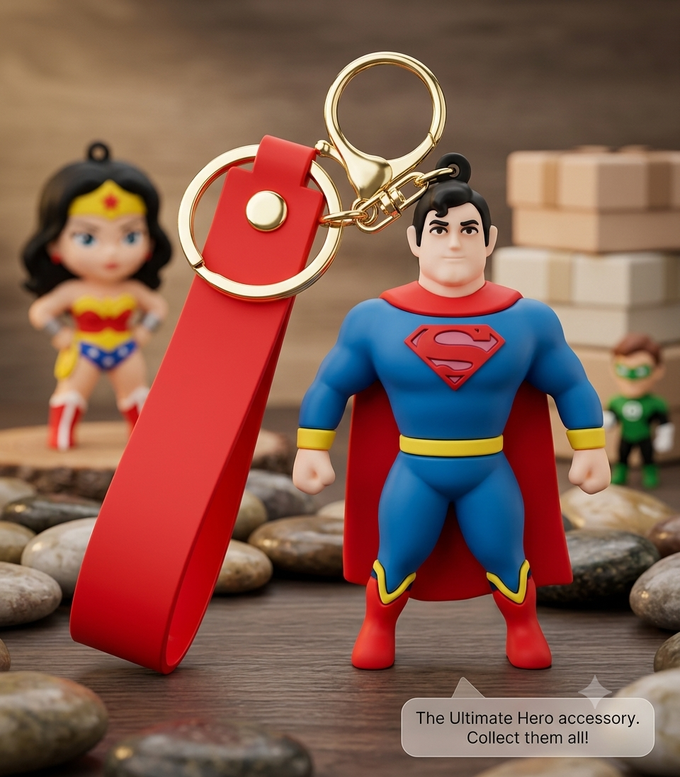 Superman Keychain