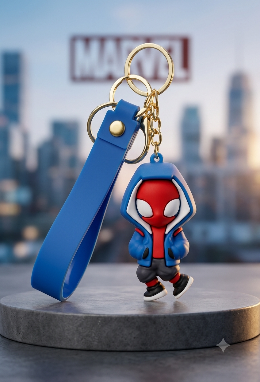 Spiderman Keychain