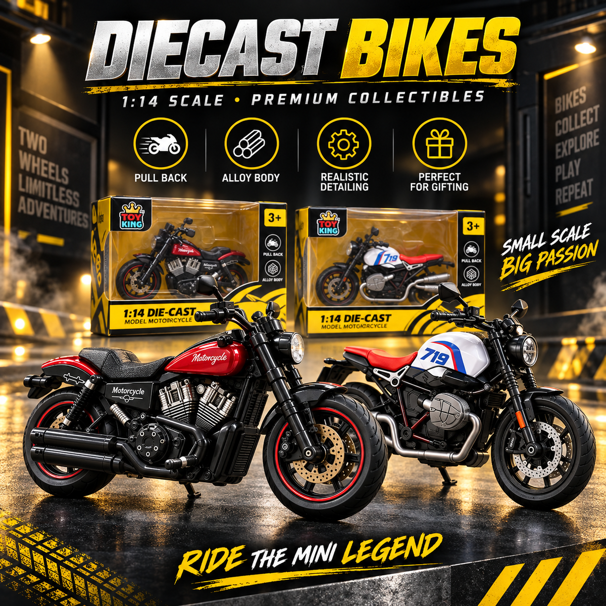 Diecast Bikes