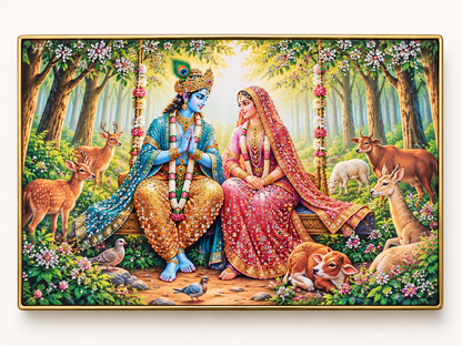 Radhakrishna Photo Frame  12 * 18