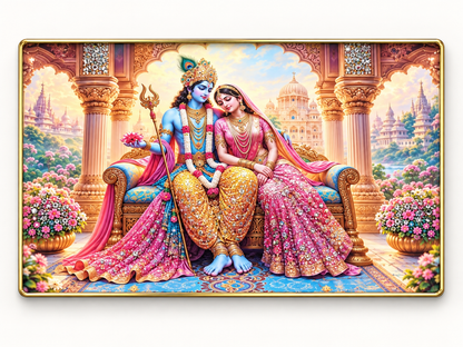 Radhakrishna Photo Frame  12 * 18