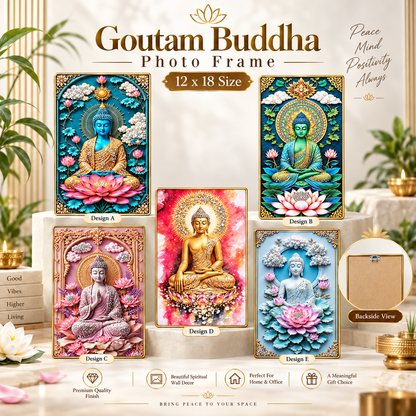 Gautam Buddha Photo Frame 12 * 18