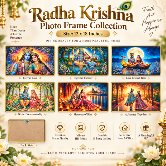 Radhakrishna Photo Frame  12 * 18
