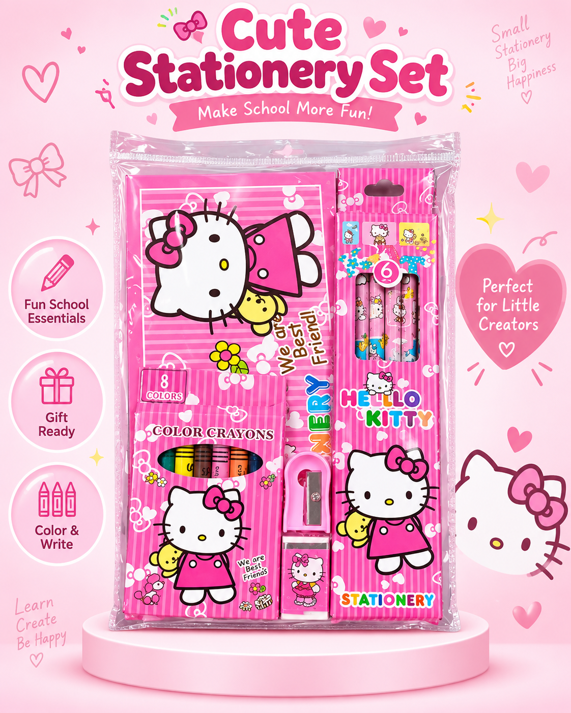 Cute Stationery set - Return Gift option