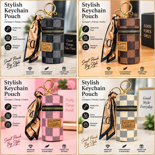 Stylish Pouch keychain