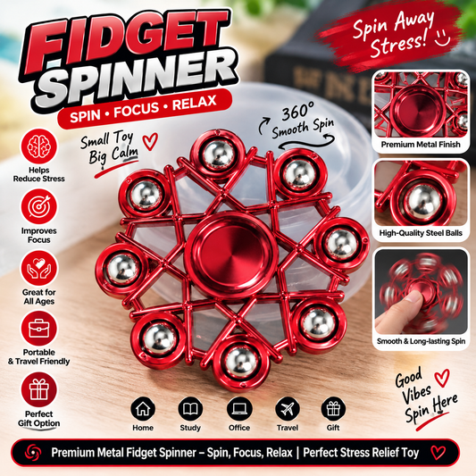 Premium Metal Fidget Spinner