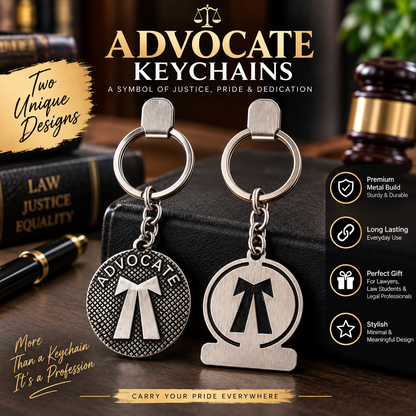 Advocate Keychain for Lawyers