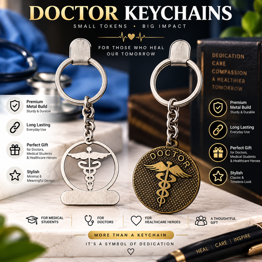 Doctor keychain