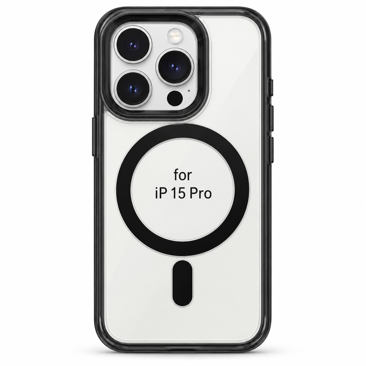 MagSafe Transparent iPhone 15 pro Case with Camera Protection