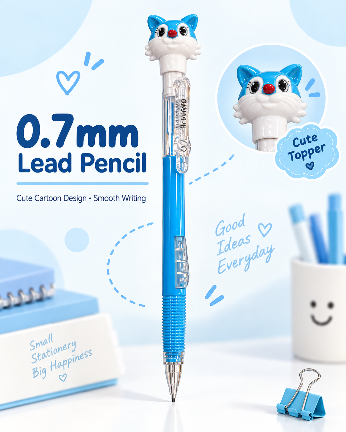 Cute 0.7mm Mechanical Pencil for Kids