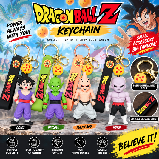 Dragon Ballz Family keychain