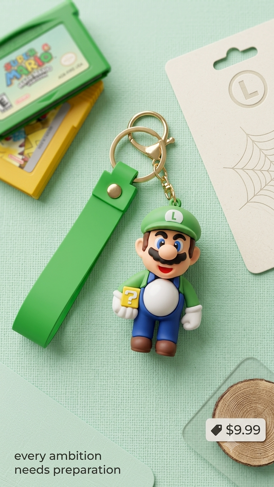 Super Mario Light Keychain