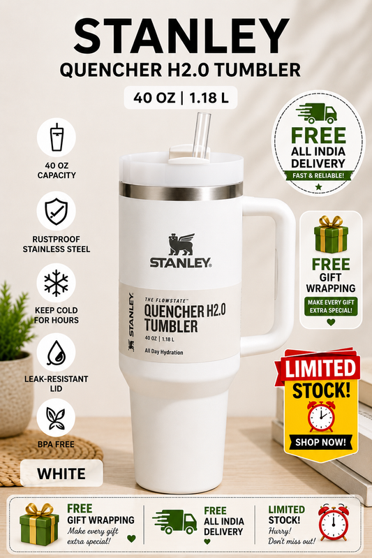 Stanley Insulated Tumbler (1.18L) – Perfect Gift for Girlfriend and Sisters| Premium Leakproof Travel Mug