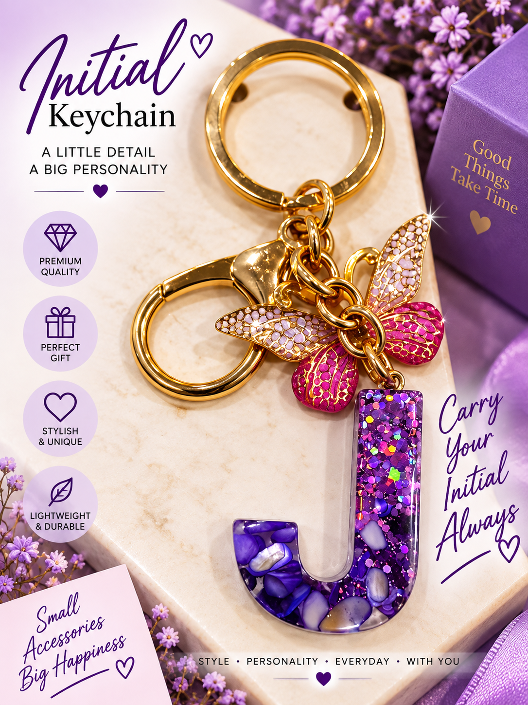 Alphabhet Keychain