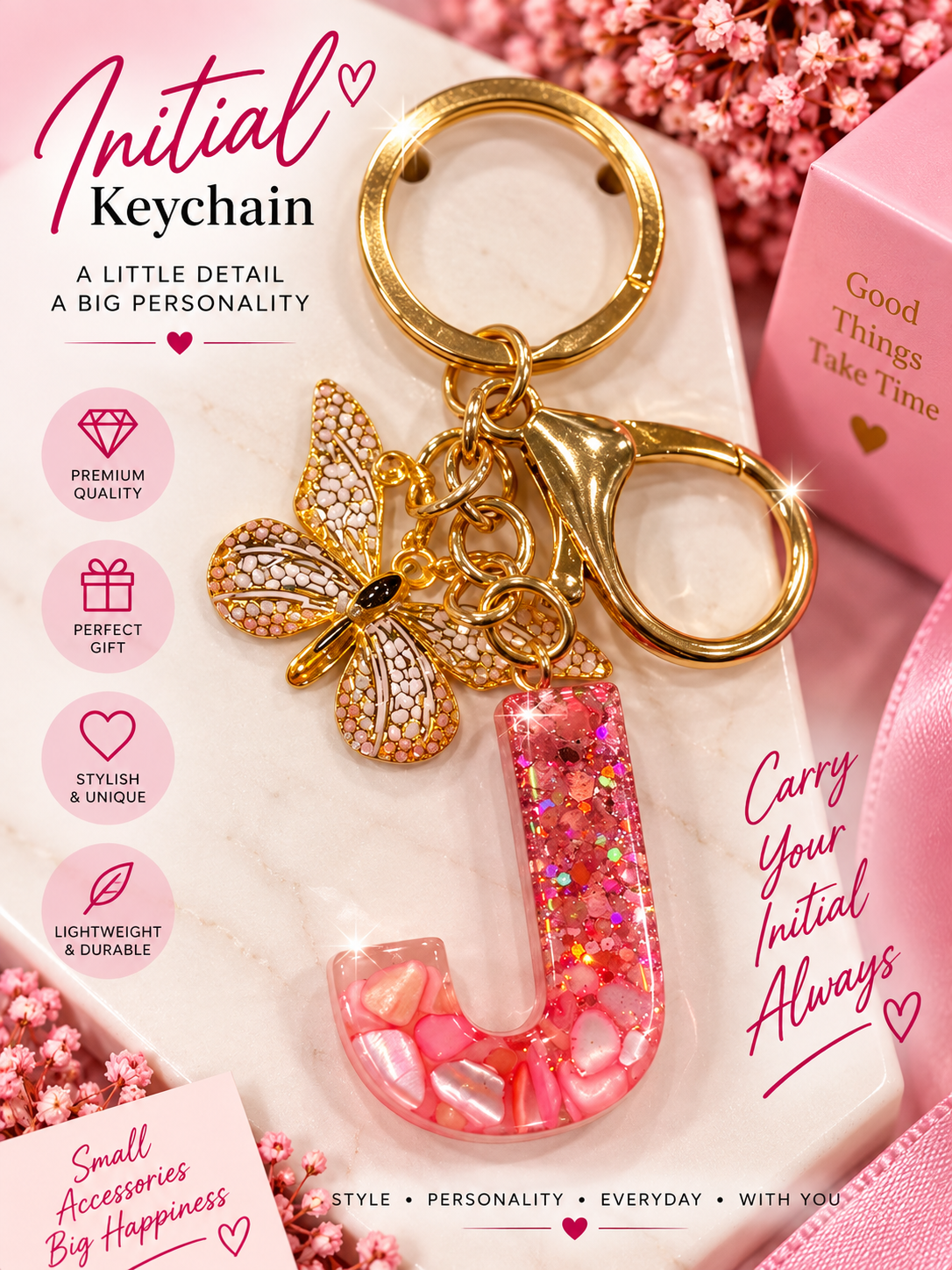 Alphabhet Keychain