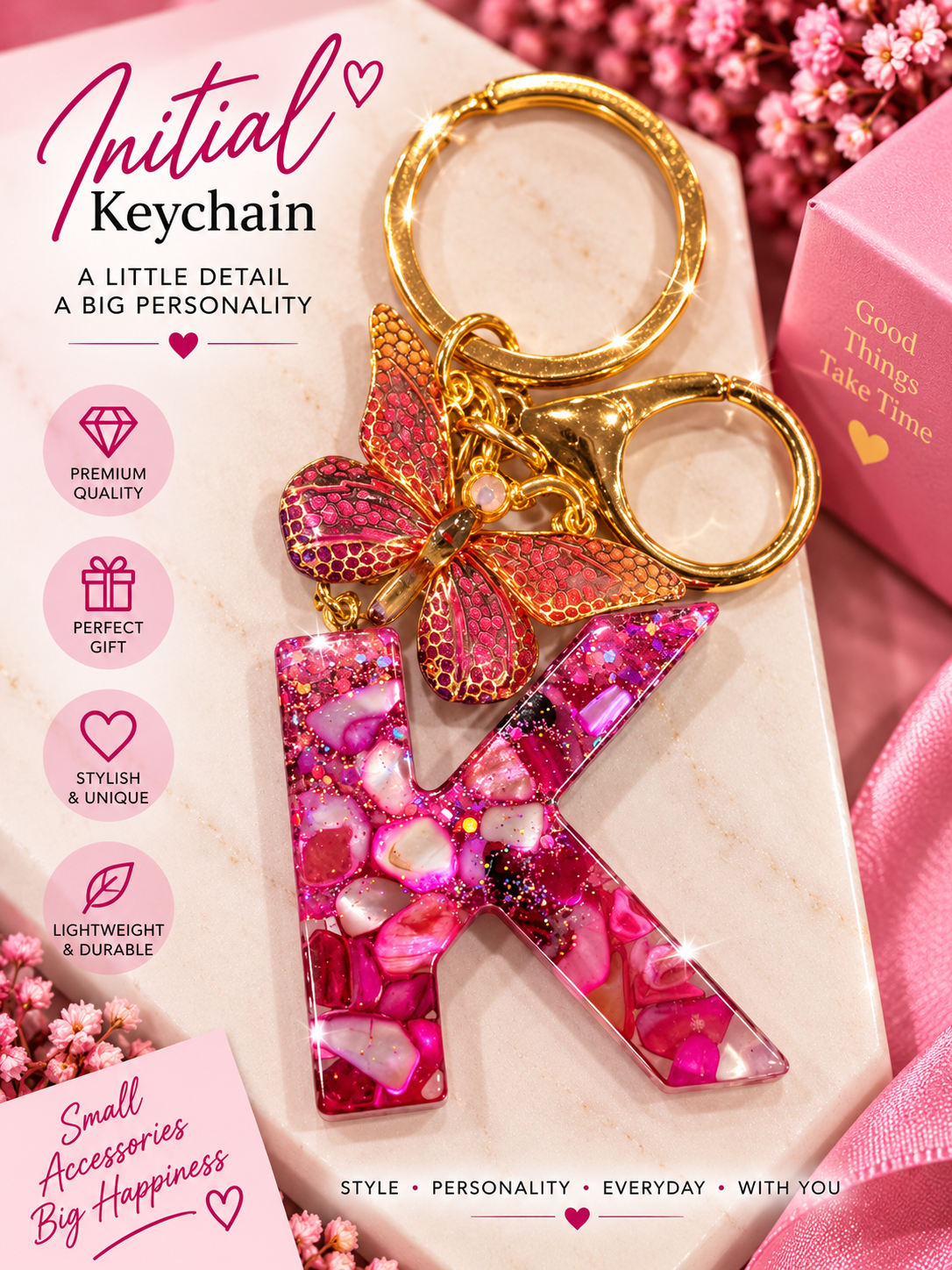 Alphabhet Keychain