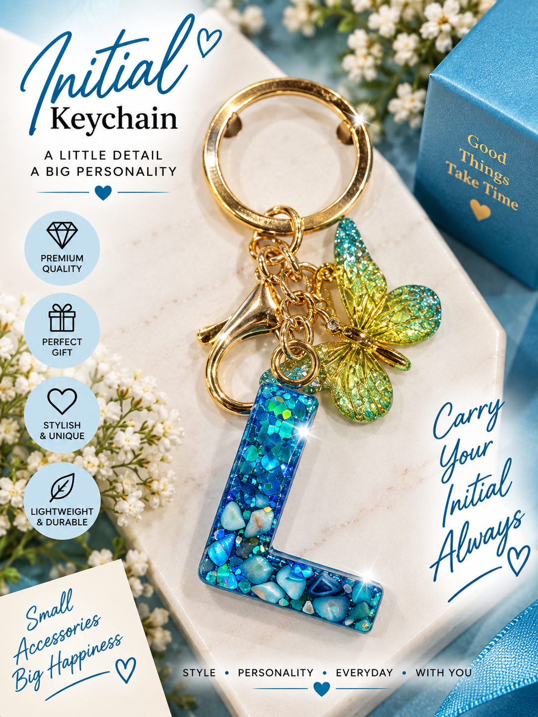 Alphabhet Keychain
