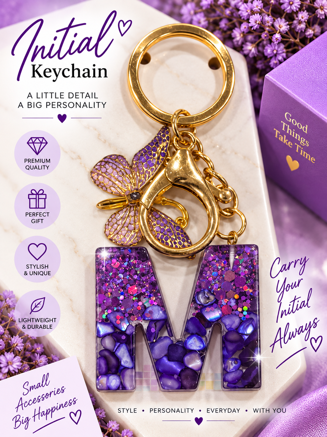 Alphabhet Keychain