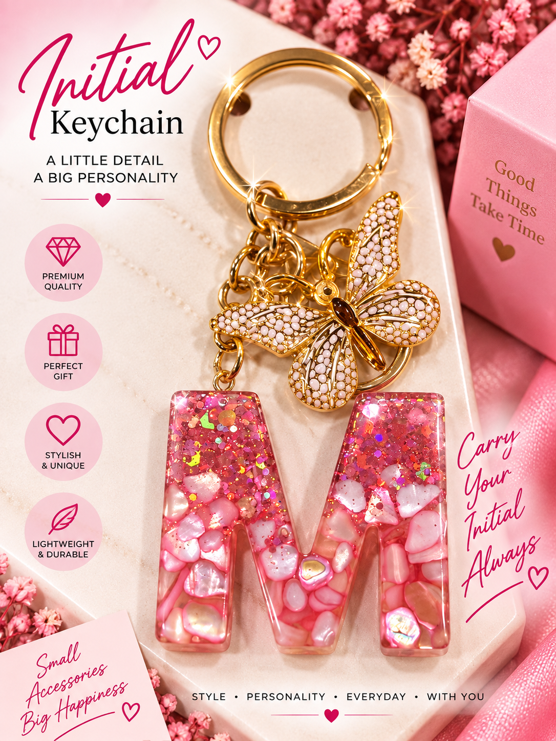 Alphabhet Keychain