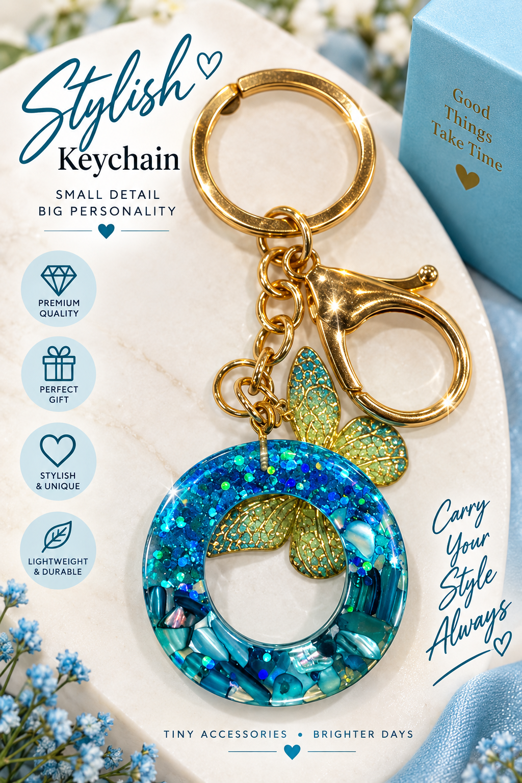 Alphabhet Keychain