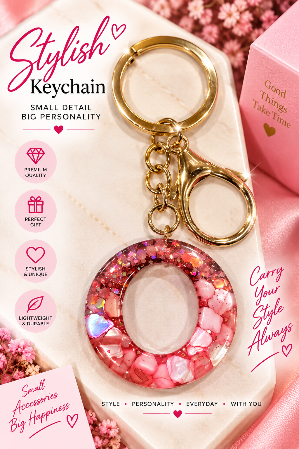 Alphabhet Keychain