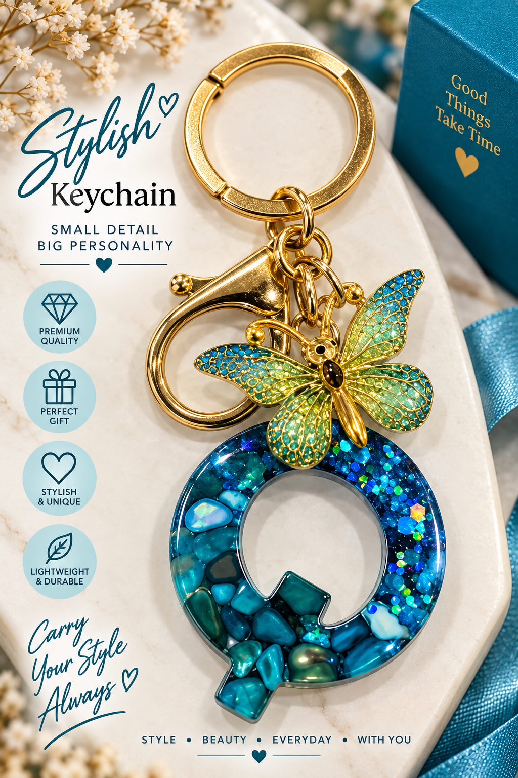 Alphabhet Keychain