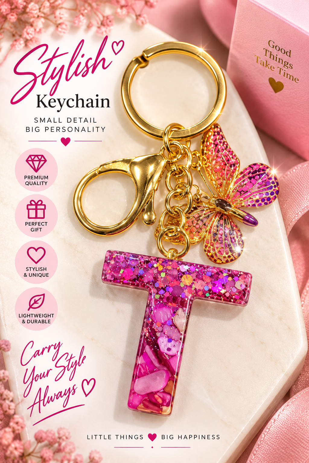Alphabhet Keychain