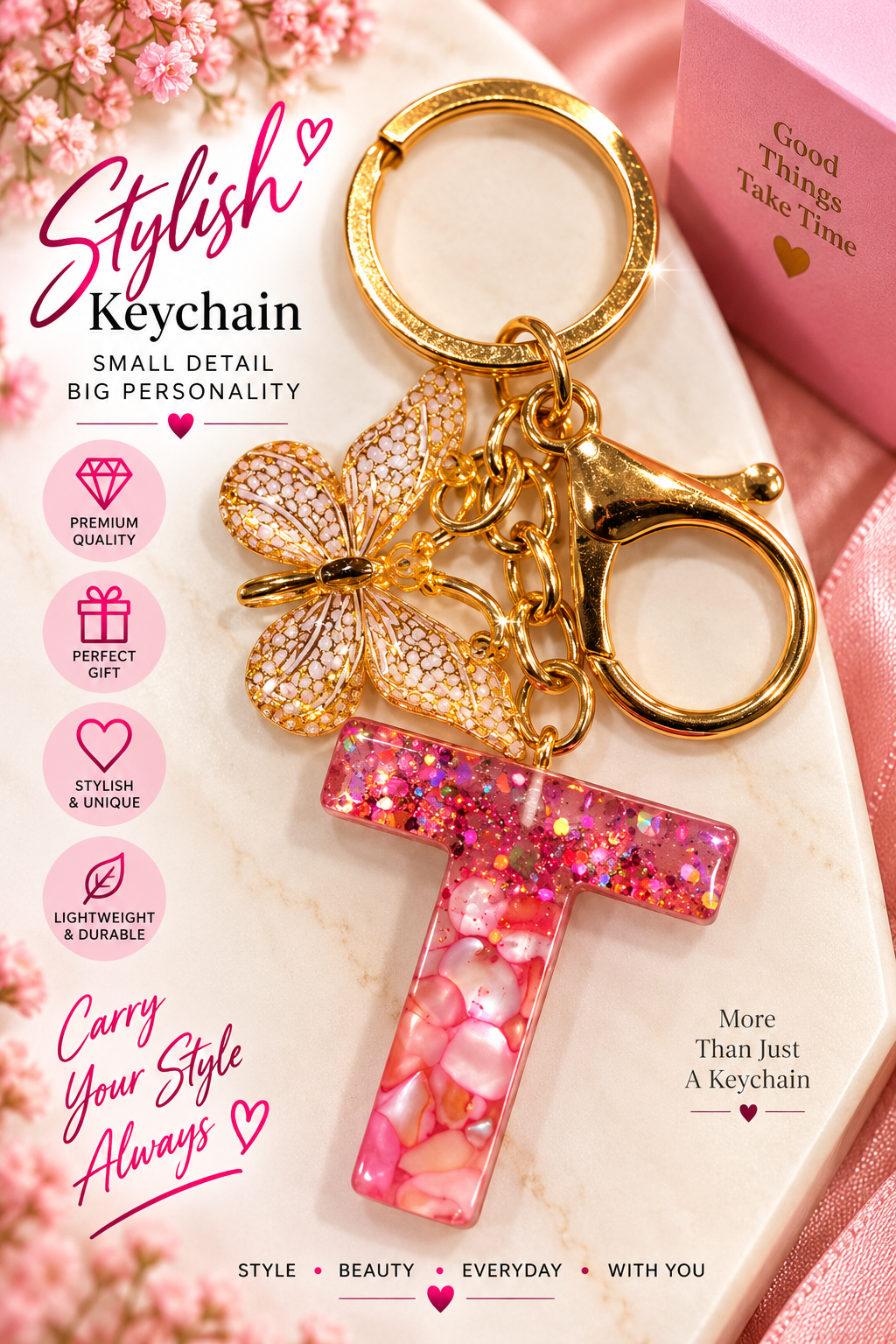Alphabhet Keychain