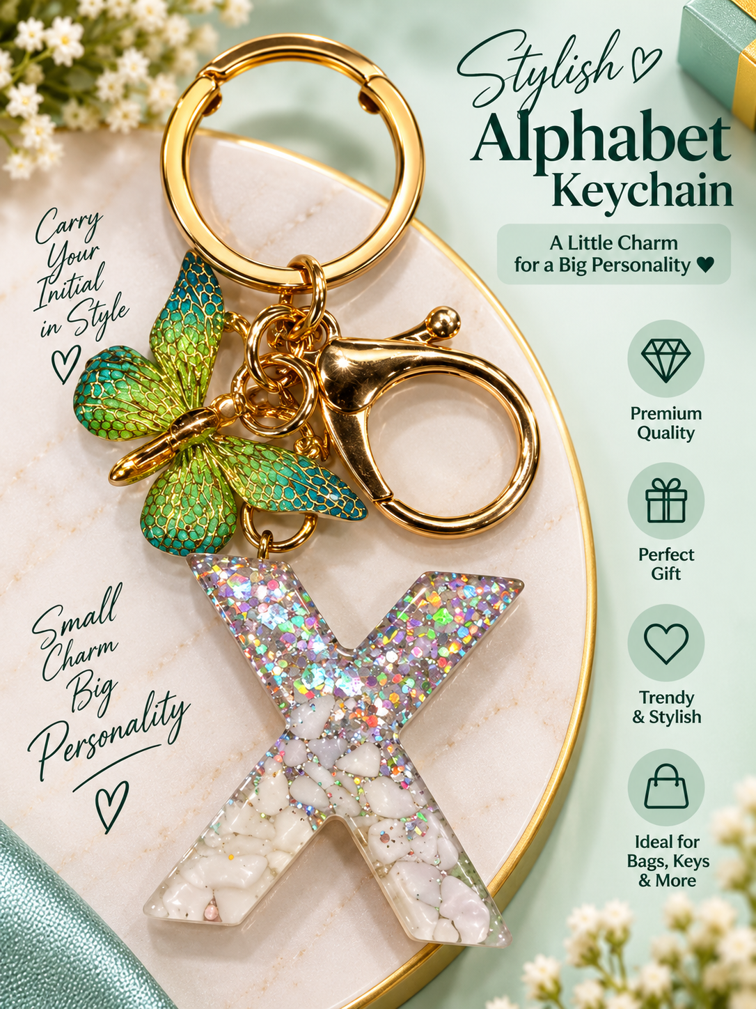 Alphabhet Keychain