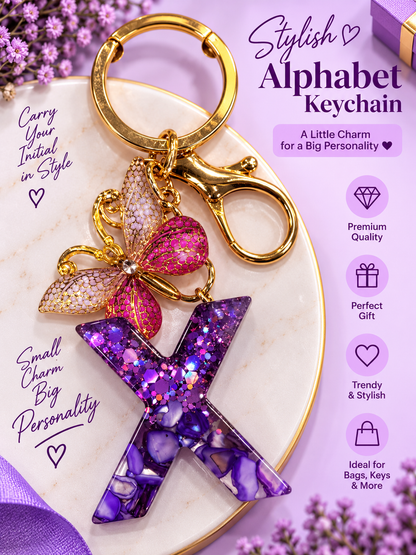 Alphabhet Keychain