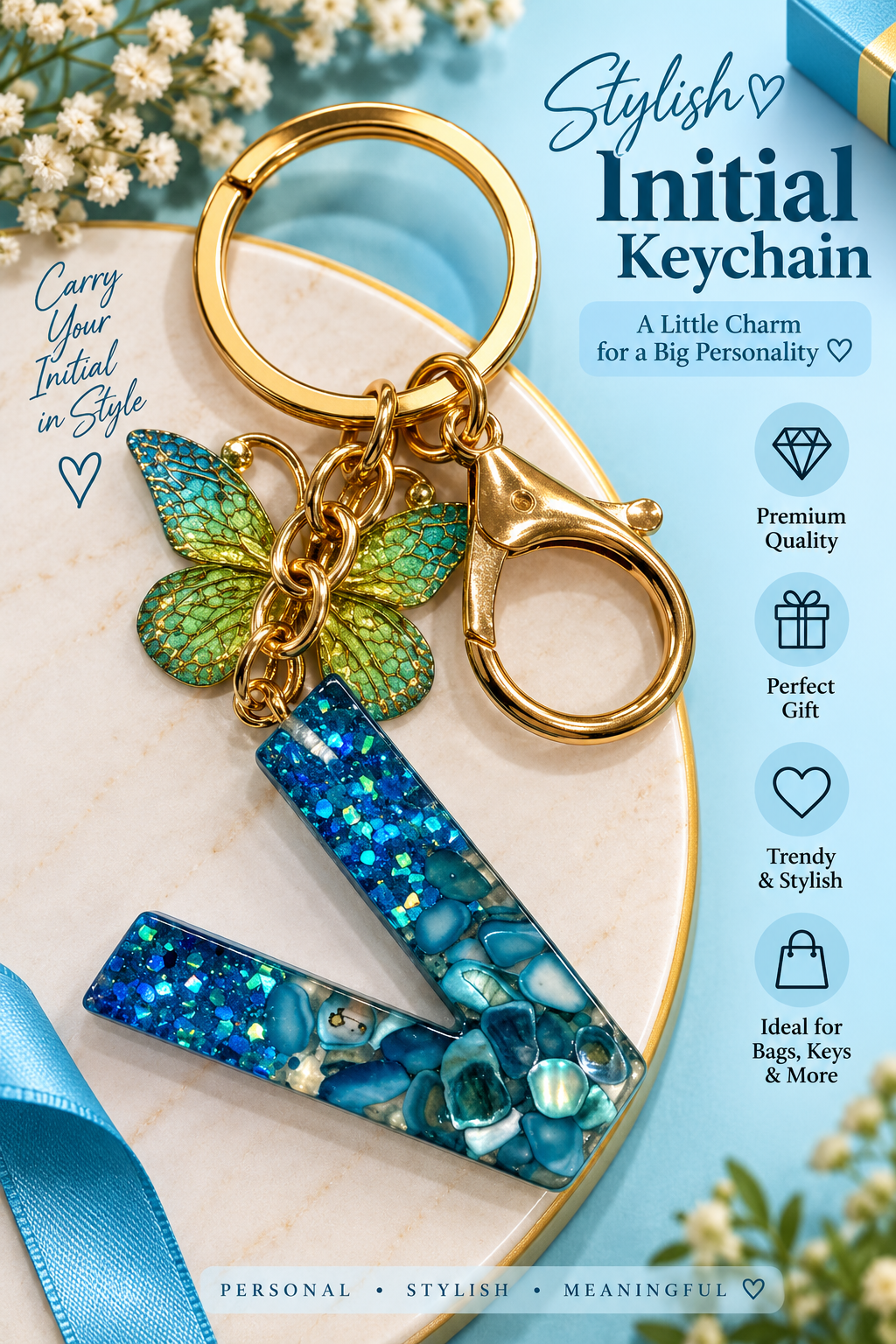 Alphabhet Keychain
