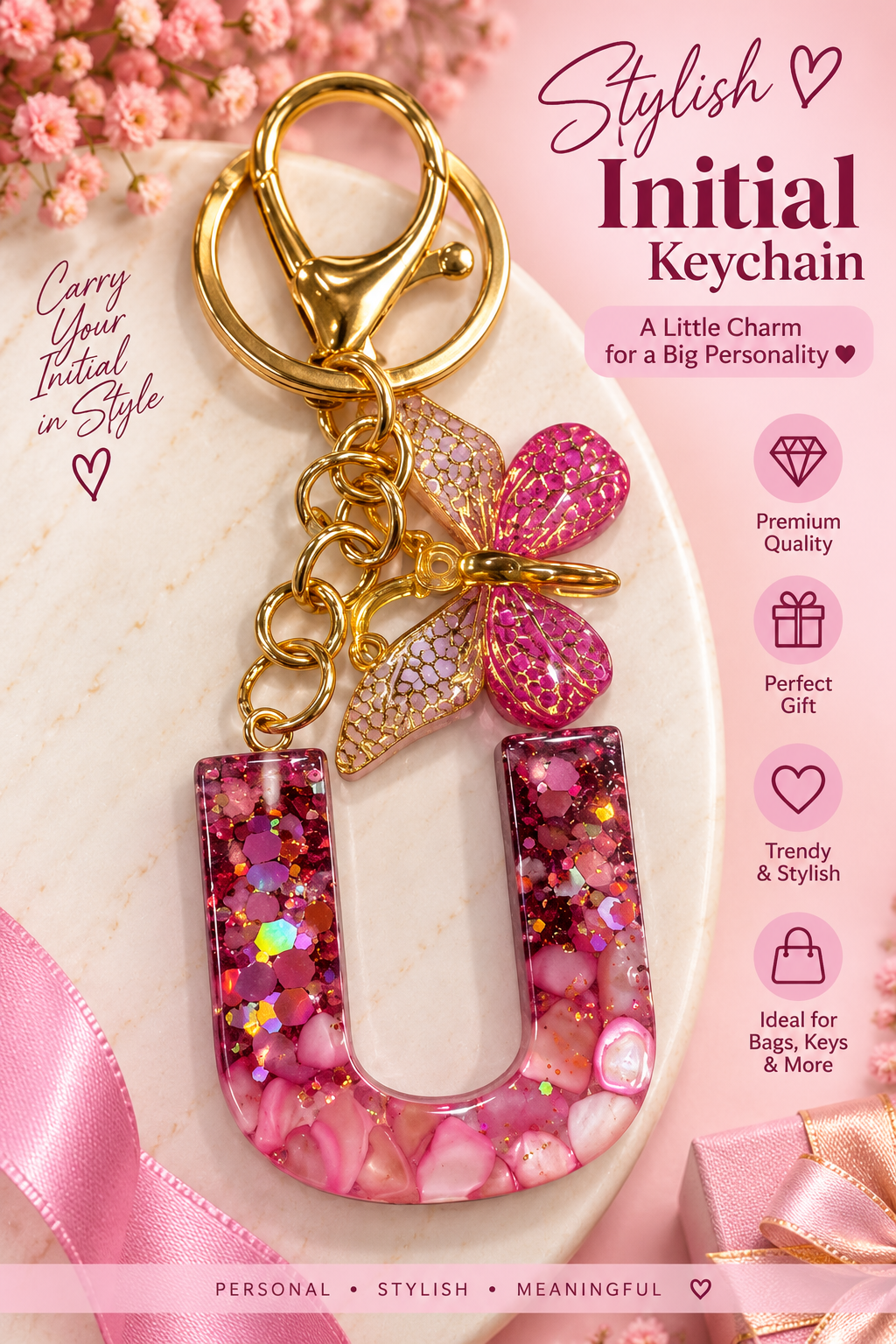 Alphabhet Keychain