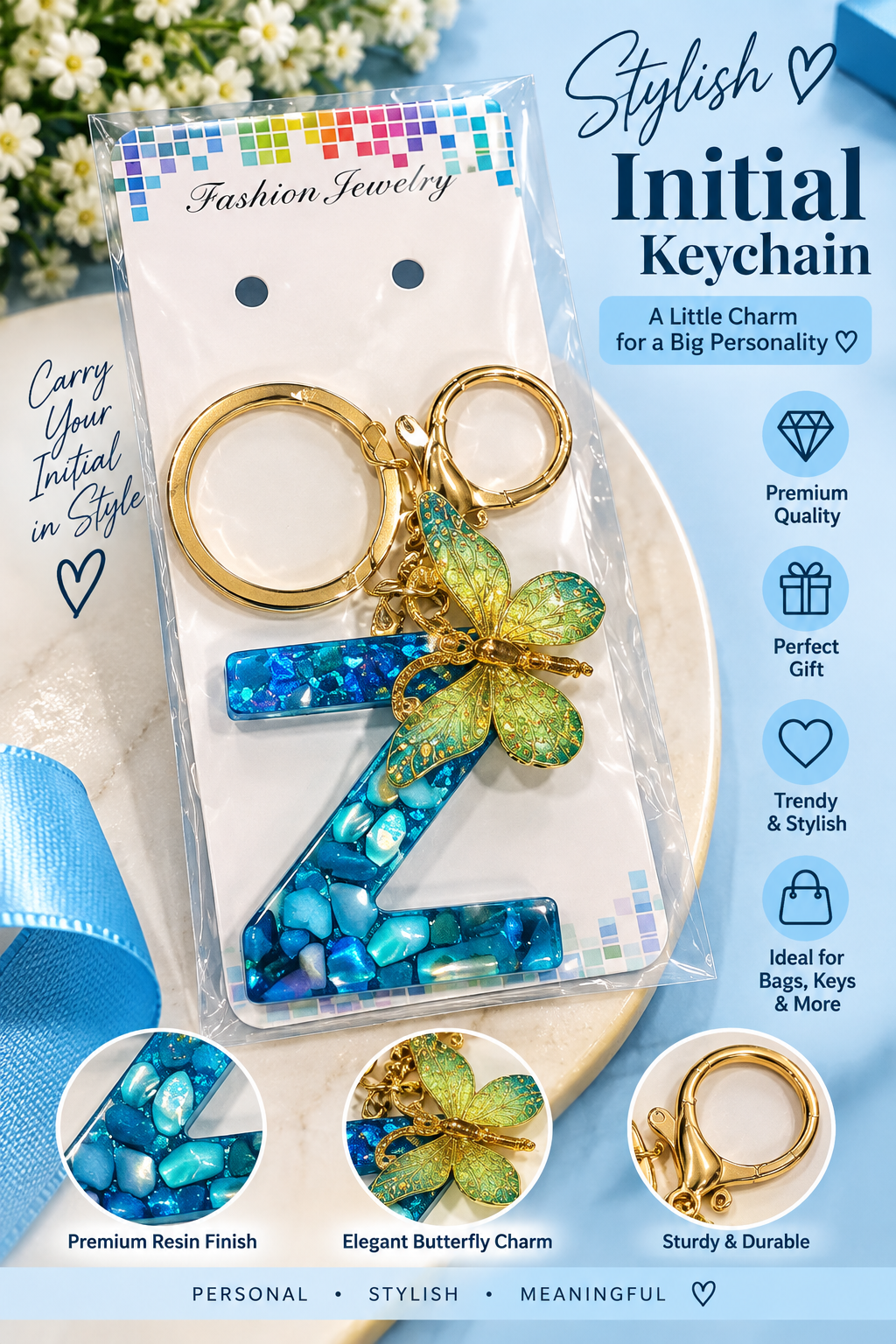 Alphabhet Keychain