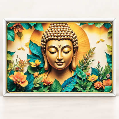 Gautam Buddha Photo Frame Premium 12 * 18