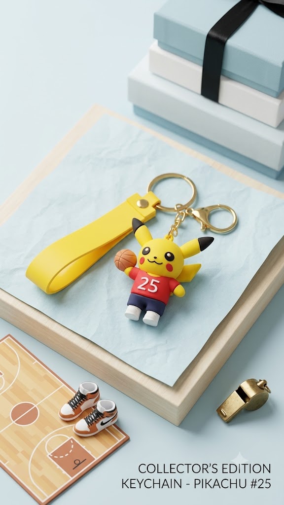 Pikachu Keychain