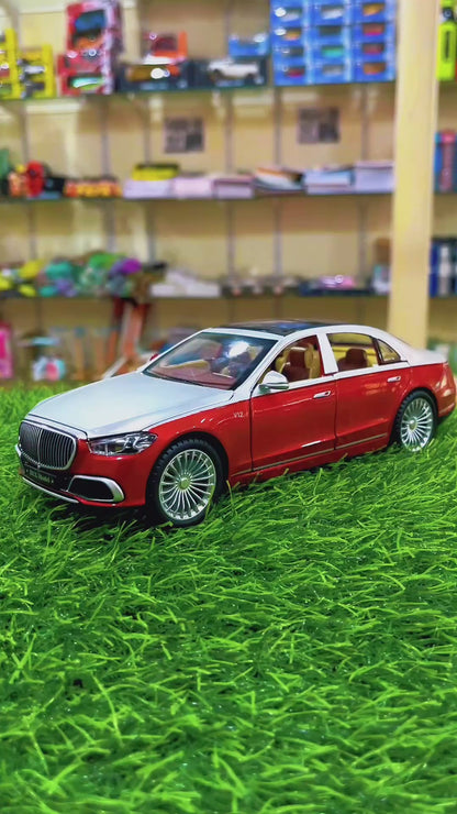 Mercedes-Maybach S600L V12 Diecast Car – 1:22 Scale | Luxury Sedan | Lights & Sound
